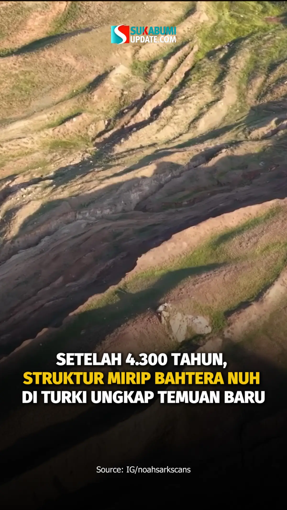 Setelah 4.300 Tahun, Struktur Mirip Bahtera Nuh Di Turki Ungkap Temuan Baru