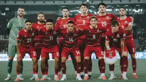 Starting line up Timnas Indonesia saat menghadapi Singapura di FIFA ASEAN Cup 2026. (Sumber: Instagram/@gastonszermanph)