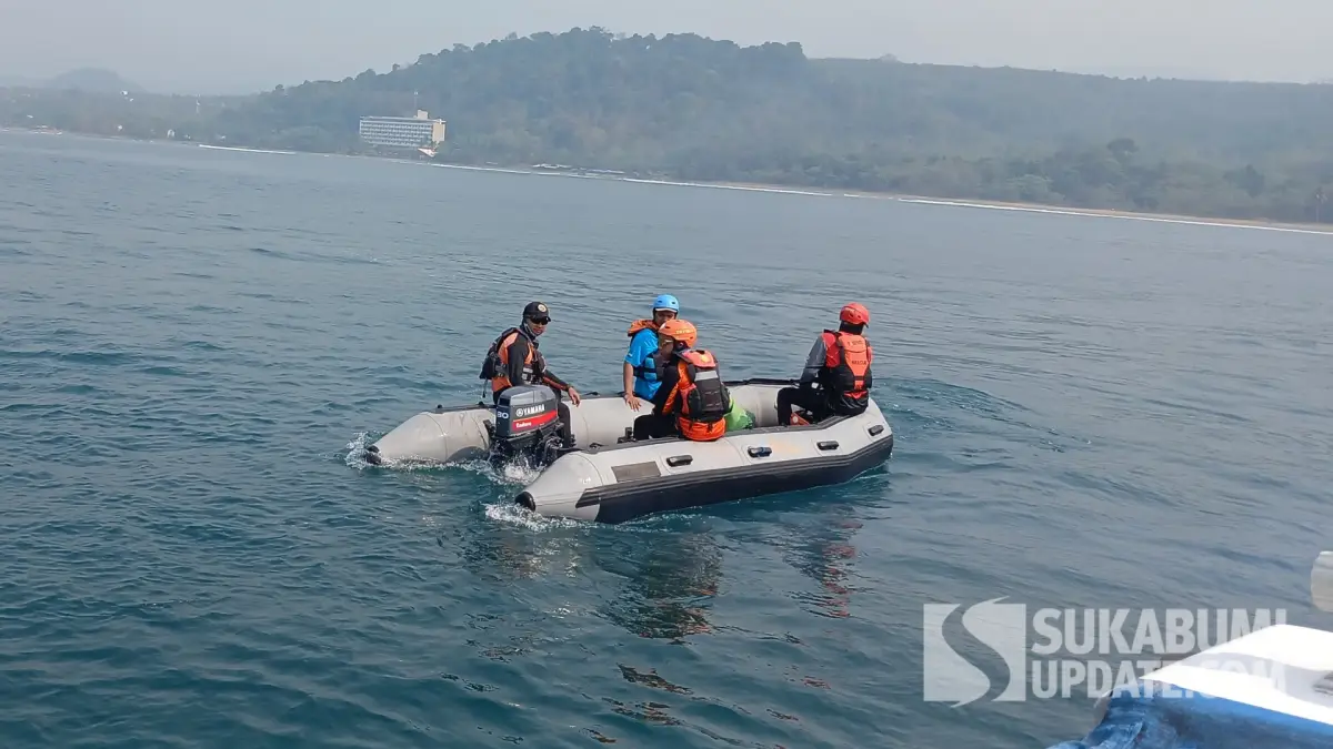 Hari Kedua, Gelombang Tinggi Hambat Pencarian Pelajar Hilang di Pantai Istiqomah Sukabumi