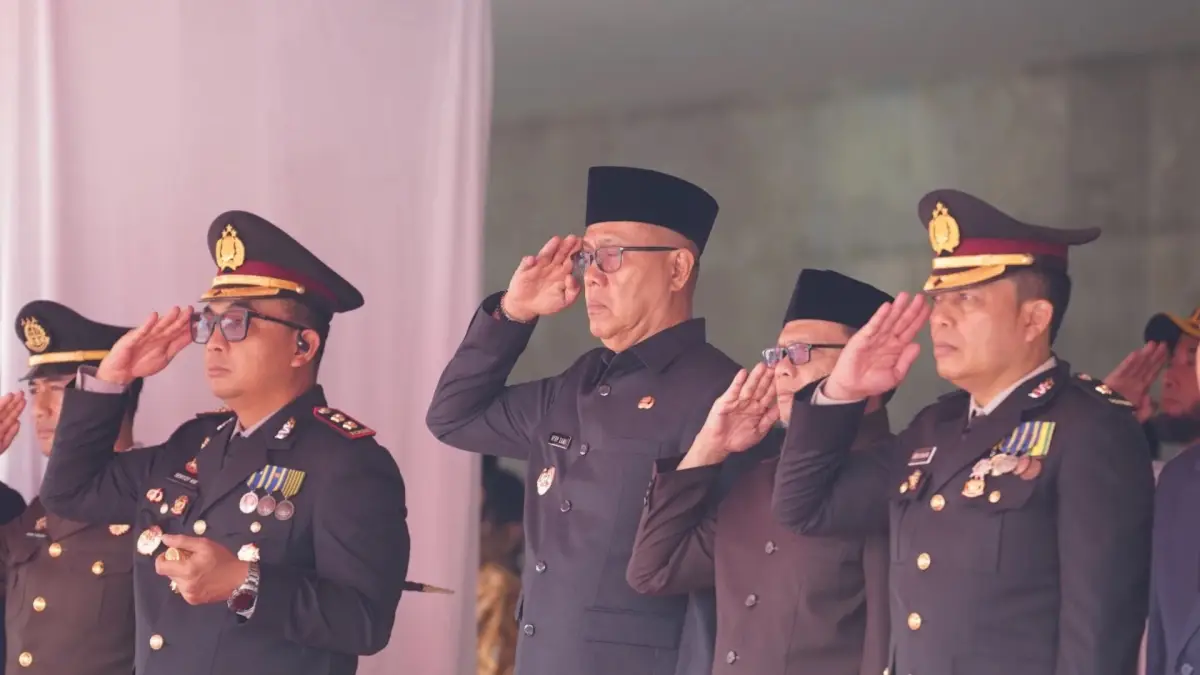 Peringati HUT ke-81 TNI di Lapang Merdeka, Wali Kota Sukabumi Dorong Persatuan dan Kedaulatan