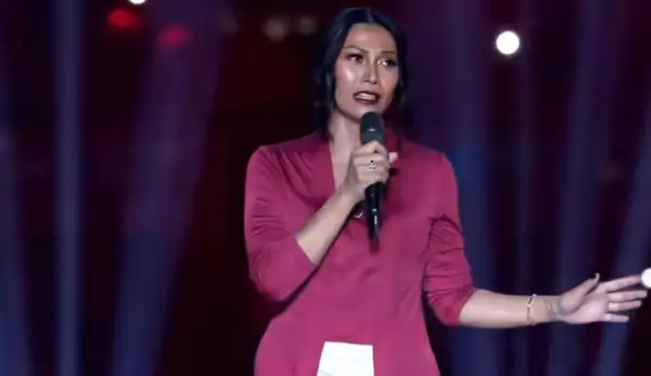 Closing Ceremony FIFA ASEAN Cup 2026 Spektakuler, Anggun C. Sasmi Bikin SUGBK Bergemuruh (Sumber : Instagram/@anggun_tv_)