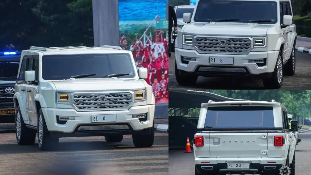 Instruksi Prabowo, Para Menko dan Pimpinan Lembaga Mulai Pakai Mobil Dinas Maung