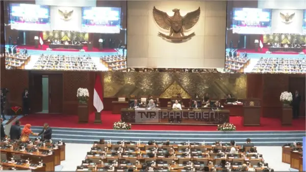 Suasana Rapat Paripurna DPR RI, Selasa (6/10/2026). (Sumber Foto: YouTube TV Parlemen)