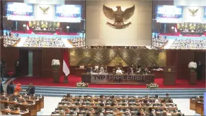 Suasana Rapat Paripurna DPR RI, Selasa (6/10/2026). (Sumber Foto: YouTube TV Parlemen)