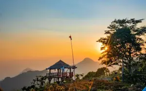 Puncak Datar Kolle, salah satu destinasi trekking dan tempat camping yang ada di Bogor. (Sumber : Gmaps/Teguh R)