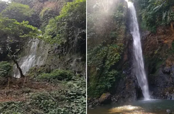 Curug Utang salah satu air terjun yang ada di Selatan Garut untuk yang suka petualangan. (Sumber : Gmaps)