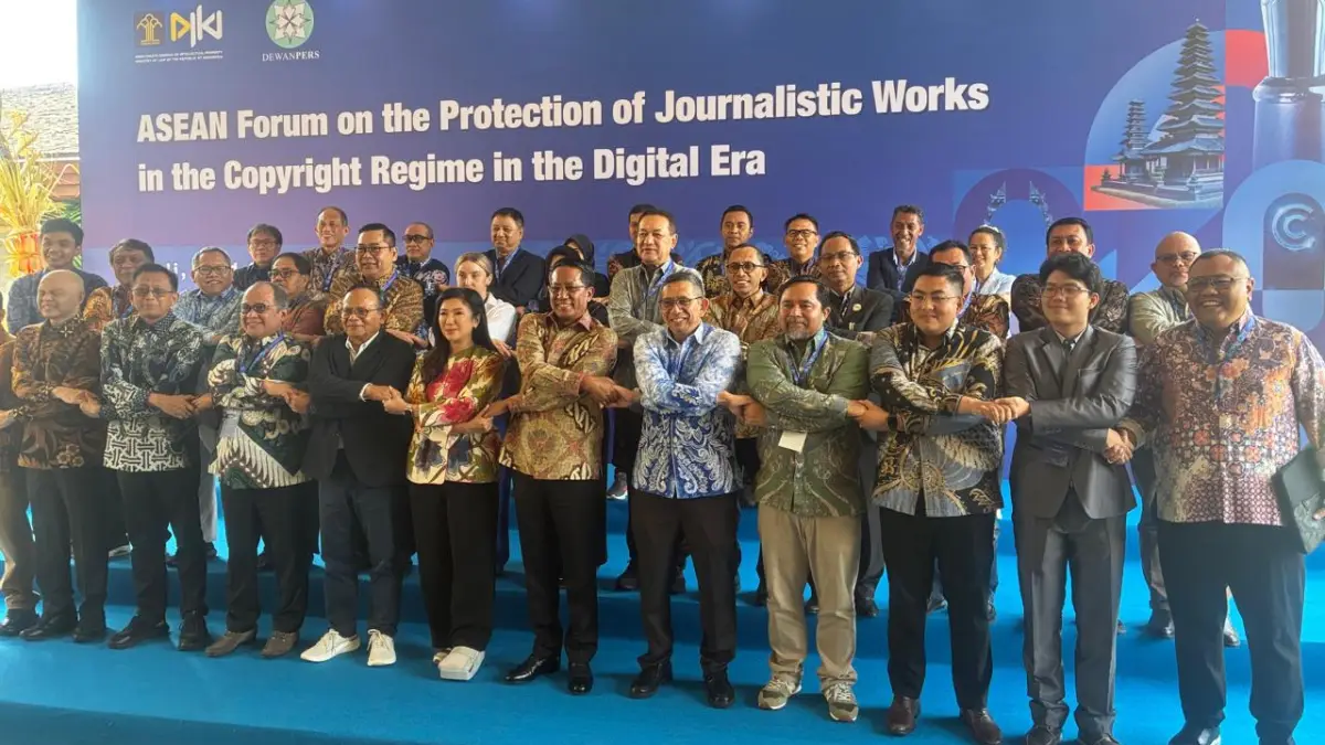 Menteri Hukum Dorong Perlindungan Hak Cipta dan Keadilan Ekonomi bagi Karya Jurnalistik