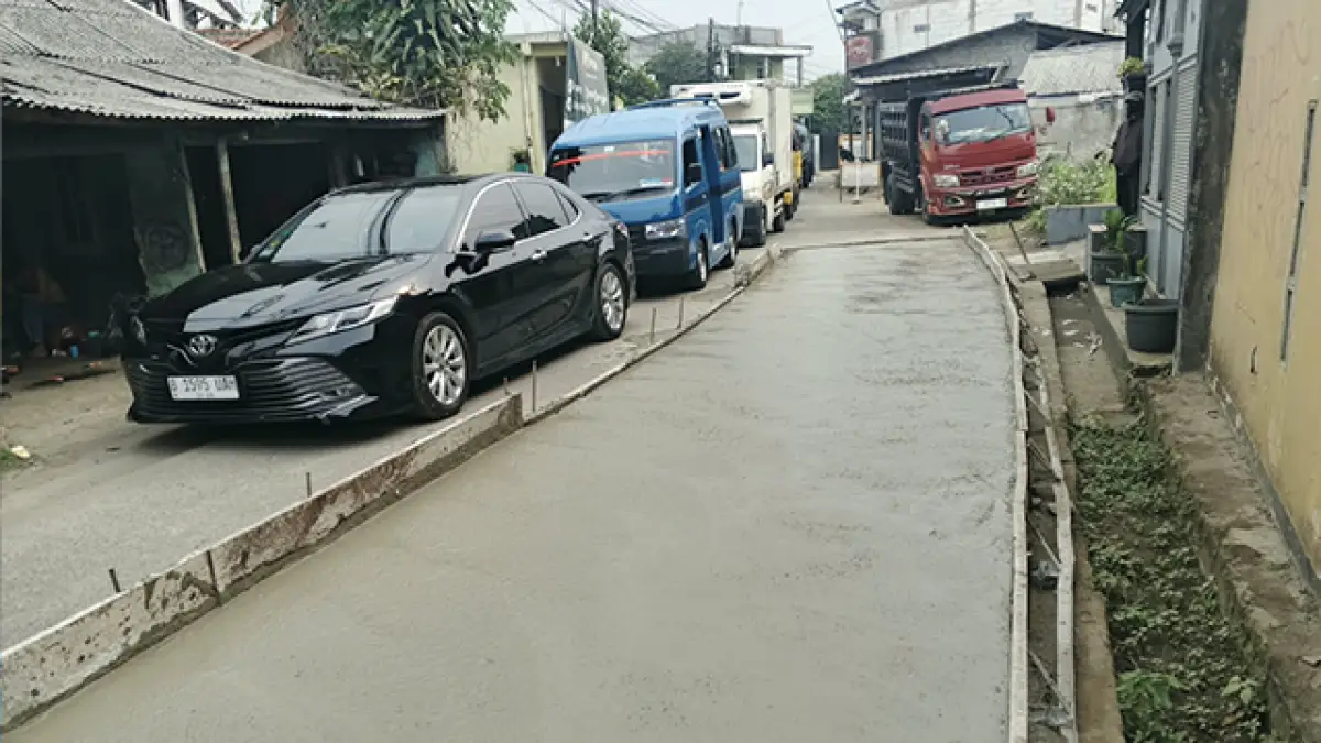 Dinas PU Sukabumi Rehabilitasi Jalan Benda-Durengede Cicurug, Drainase Jadi Pertimbangan