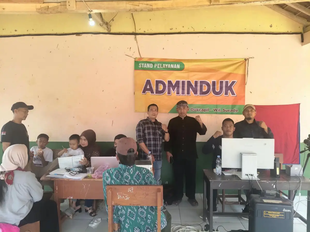 Jampang Ngabhuana 3 Sukabumi: Disdukcapil UPTD Surade Jemput Bola Layani Dokumen Adminduk