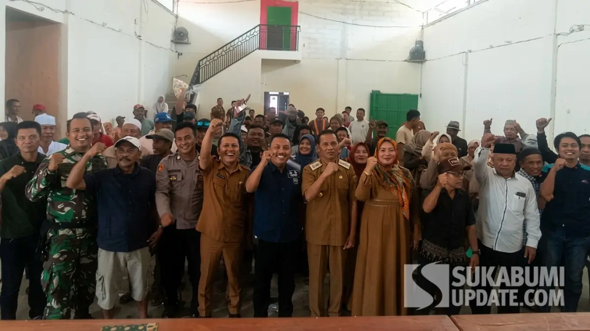 Ditunggu 17 Tahun, Dinas PU Sukabumi Sosialisasi Pembangunan Irigasi Citarik 4,5 Km