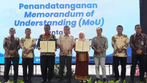 Kick Off TMT ABT Batch 2 tahun 2026 yang dilakukan Menteri Ketenagakerjaan RI Yassierli di Pendopo Sukabumi, Minggu, 11 Oktober 2026. (Sumber: dokpim)