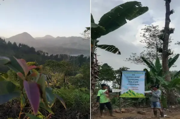 Gunung Buleud Sindangkerta salah satu destinasi pendakian yang ada di Bandung Barat. (Sumber : Gmaps)