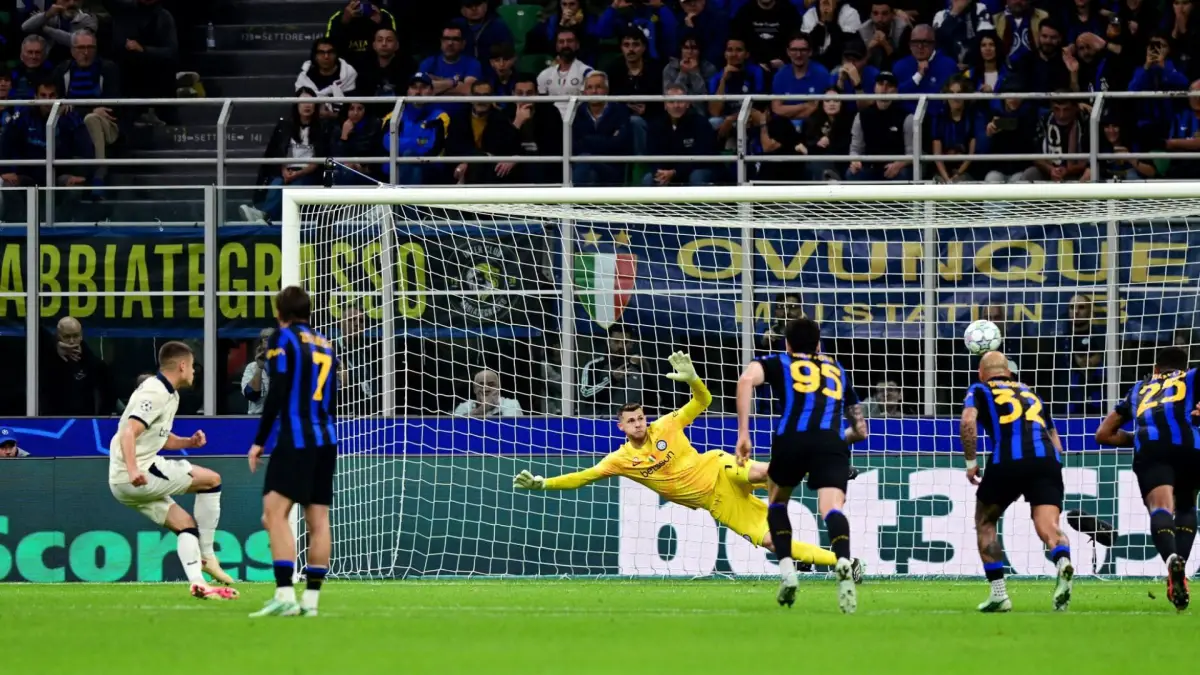 Nicolo Tresoldi Gemilang, Club Brugge Permalukan Inter Milan 4-3 di Liga Champions