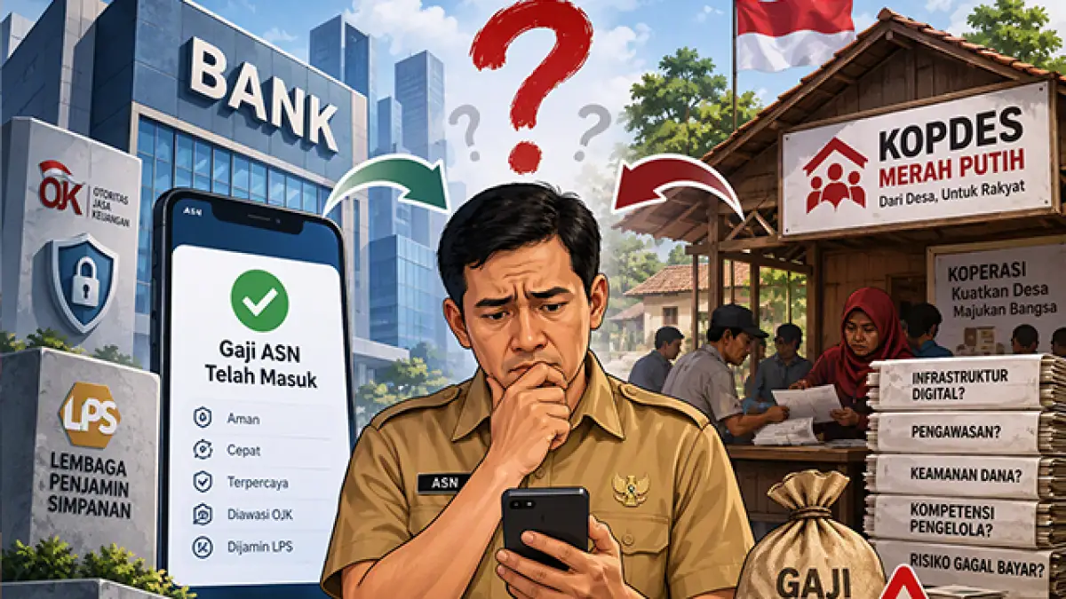 Mengapa Wacana Gaji ASN Lewat Kopdes adalah Blunder Besar?