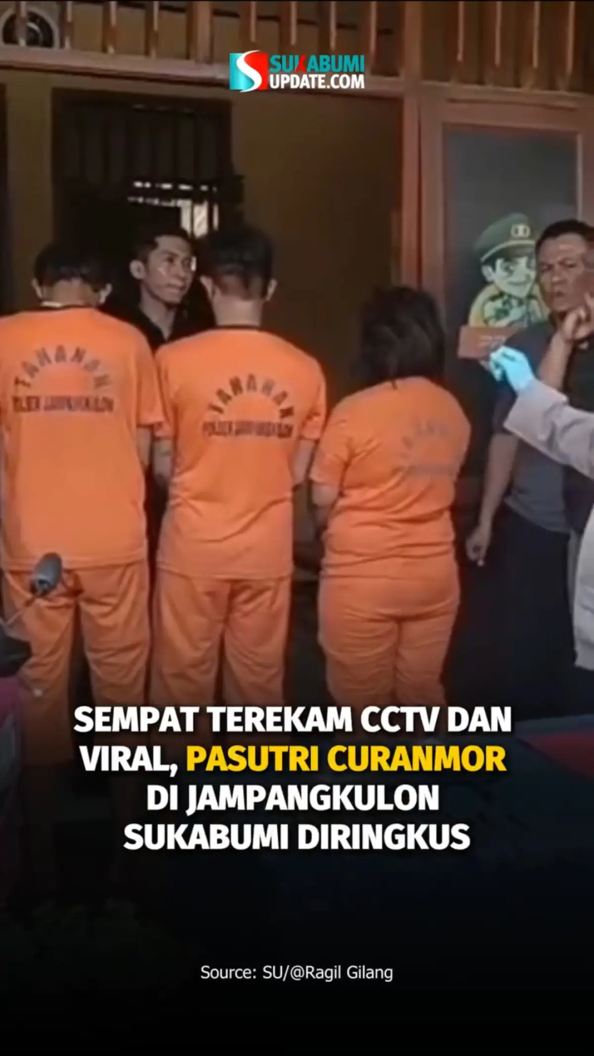 Sempat Terekam Cctv Dan Viral, Pasutri Curanmor Di Jampangkulon Sukabumi Diringkus