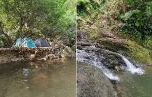Lembah Cisarongge, salah satu destinasi wisata alam dan tempat camping yang ada di kawasan Sentul, Bogor. (Sumber : Gmaps)