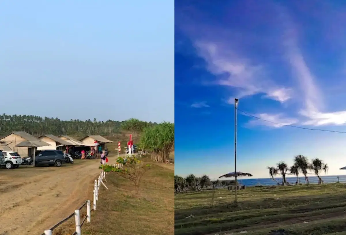 Pantai Batu Panganten atau Pantai Pamunguan Sukabumi