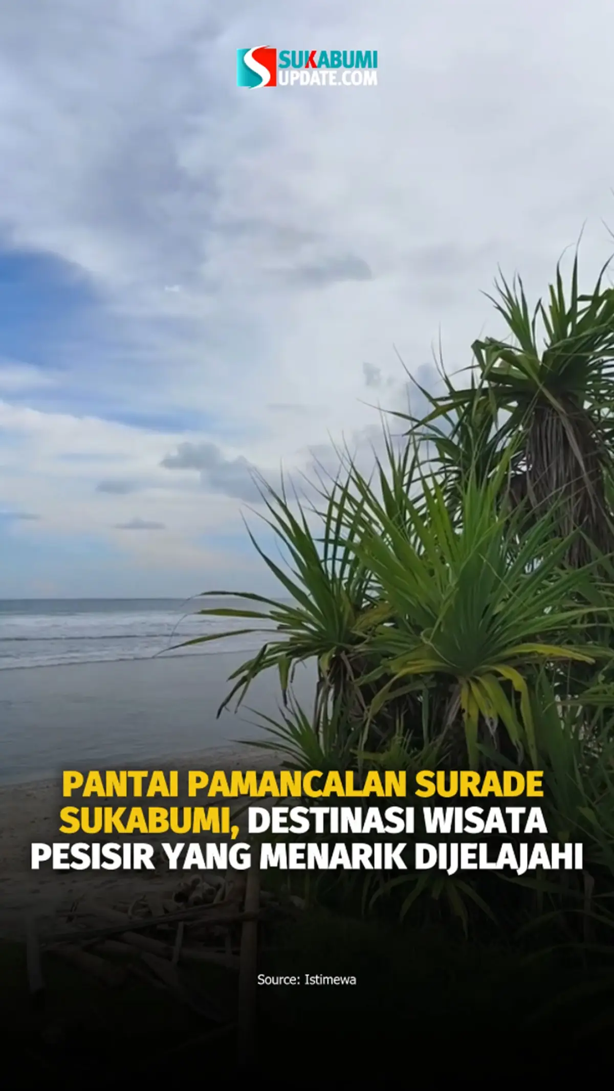Pantai Pamancalan Surade Sukabumi, Destinasi Wisata Pesisir yang Menarik Dijelajahi