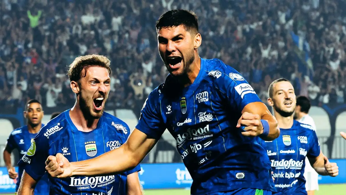 Persib Bandung Bungkam Persik Kediri 1-0, Julio Cesar Jadi Penentu Kemenangan