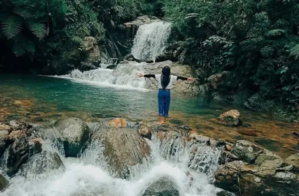Curug Ciherang, salah satu destinasi wisata alam yang ada di kawasan Puncak 2 Bogor. (Sumber : Gmaps/Himawan)