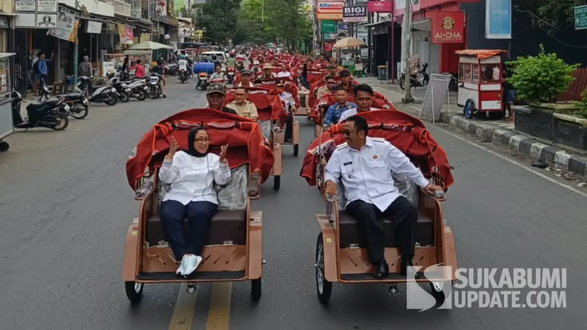 Becak Listrik Mengaspal di Sukabumi, Pemda Diminta Siapkan Titik Pengisian Daya