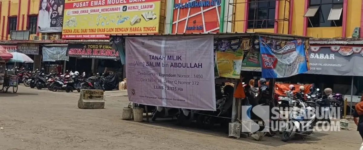 Dokumen Eigendom 1896 Jaman Belanda, Ahli Waris Klaim Lahan Pasar Palabuhanratu Sukabumi