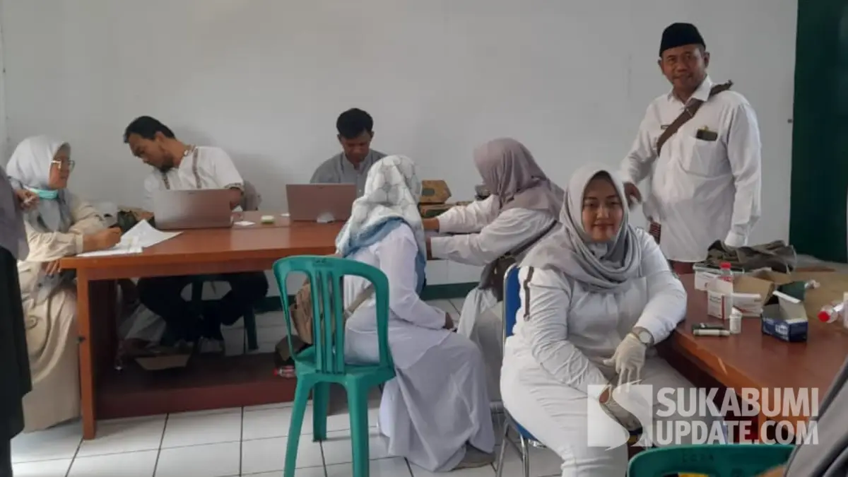 Sasar Warga dan Santri, Puskesmas Parungkuda Sukabumi Gelar Cek Kesehatan Gratis di HSN 2026