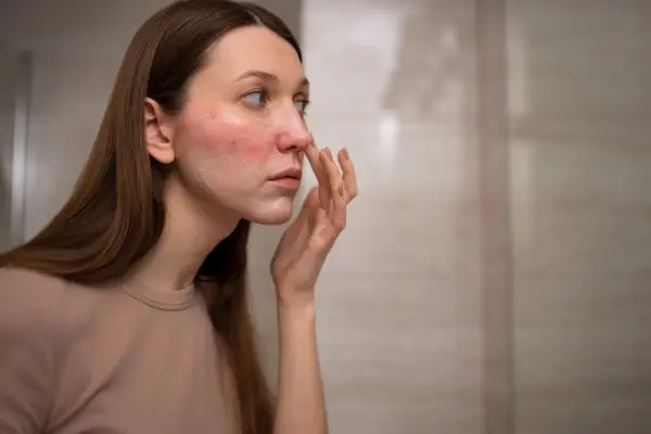 Ilustrasi, Tanda Kulit Tidak Cocok dengan Skincare (Sumber : Freepik/@magnific)