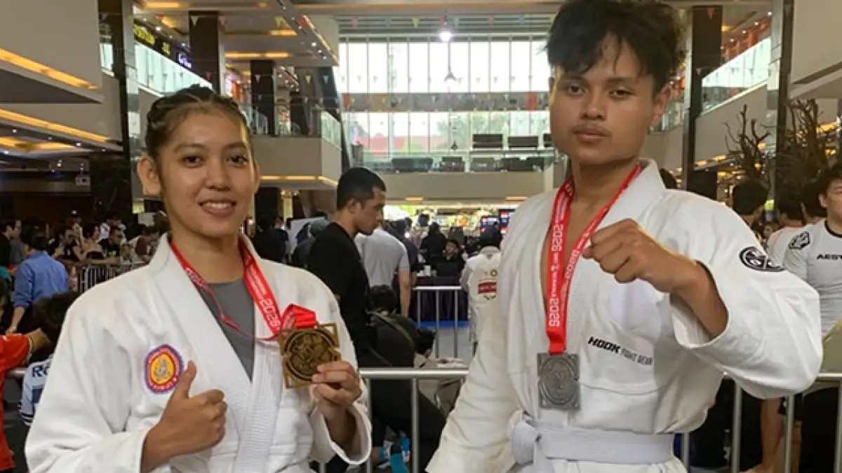 Mahasiswa Nusa Putra University Raih Emas dan Perak di Kejuaraan Jiu-Jitsu Championship 2026