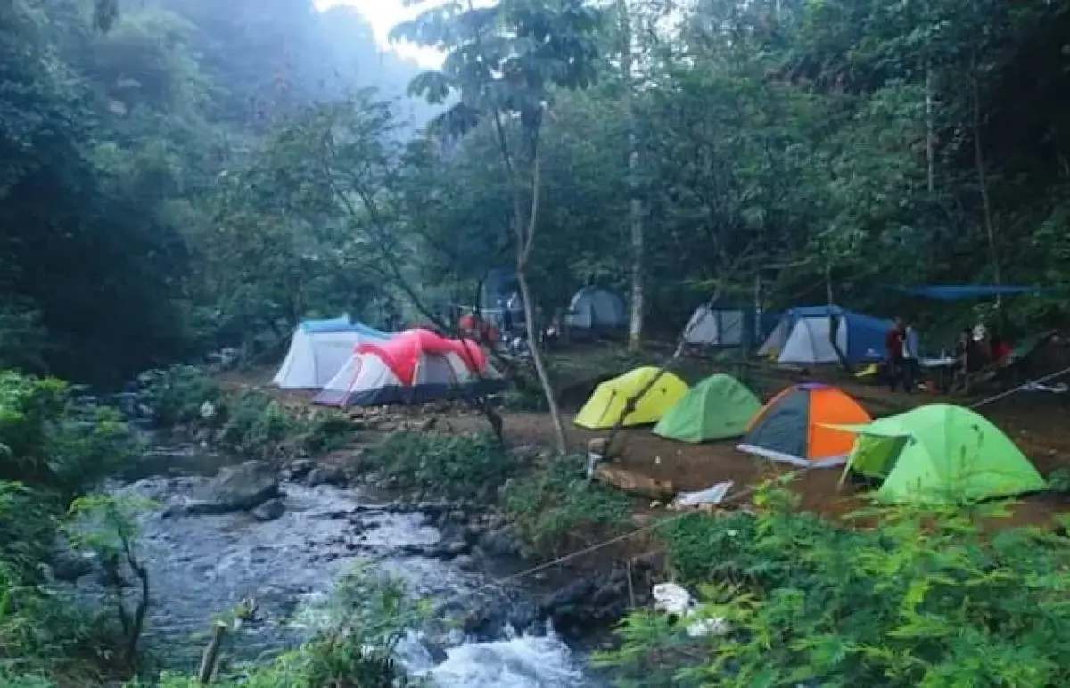 Berada di Cicurug Sukabumi, Patiwel Nature Riverside Jadi Pilihan Berkemah di Tepi Sungai