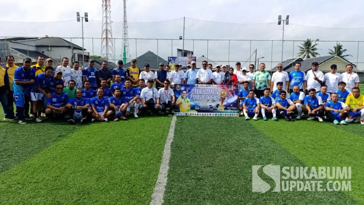 27 Tim ASN Sukabumi Berebut Piala Bupati di Turnamen Mini Soccer Dinas PU