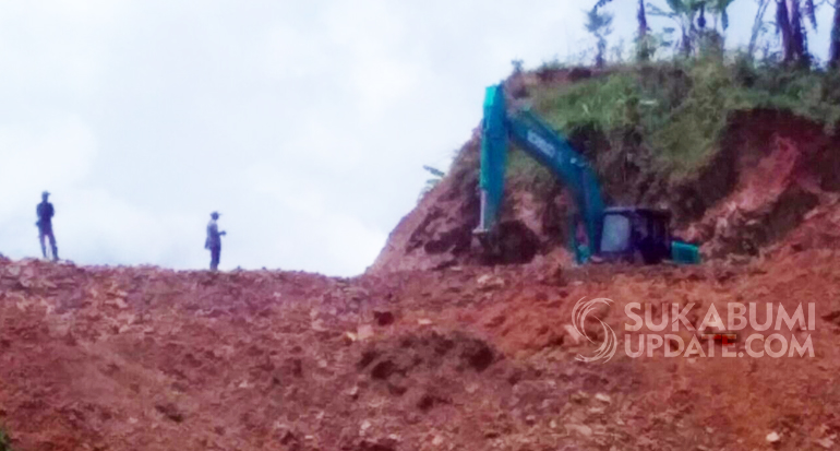 Cut and Fill PT Cijambe Indah di Cikembar Sukabumi Tidak Berijin