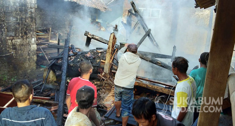 Si Jago Merah Mengamuk di Gunungguruh Sukabumi, Lima Rumah Terbakar