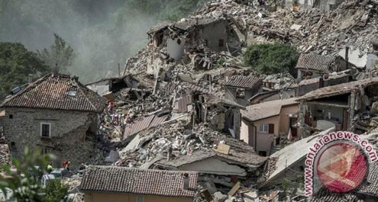 Korban Jiwa Gempa Italia Lebih Dari 100 Orang