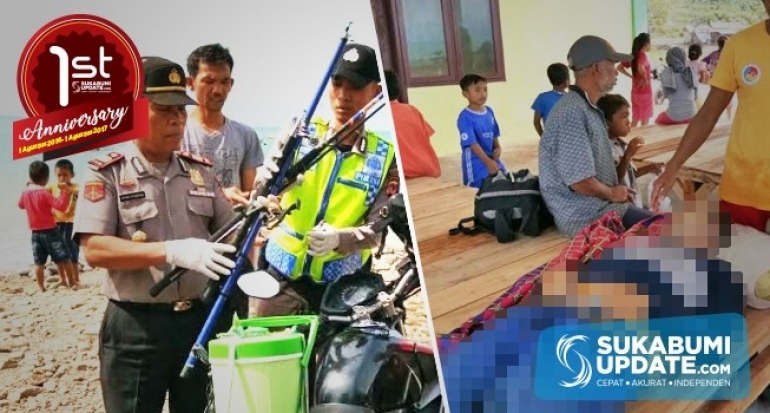 Sedang Mancing, Warga Cimanggu Kabupaten Sukabumi Meninggal