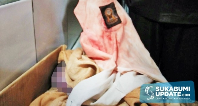 Pedagang Pasar Cibadak Kabupaten Sukabumi, Dihebohkan Penemuan Mayat Bayi Berbungkus Seragam SMA