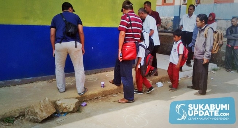 SR Siswa Kelas II SDN Longkewang Kabupaten Sukabumi Meninggal, Polisi Lakukan Olah TKP