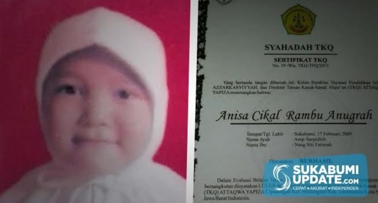 Hilang, Bocah Warga Kota Sukabumi Tidak Pernah Sampai di Sekolah