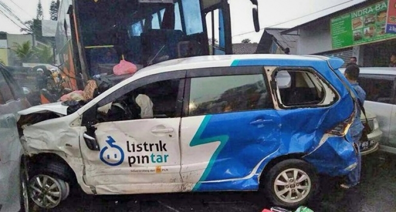 Tabrakan Beruntun di Puncak, Polisi akan Pidanakan Perusahaan Bus