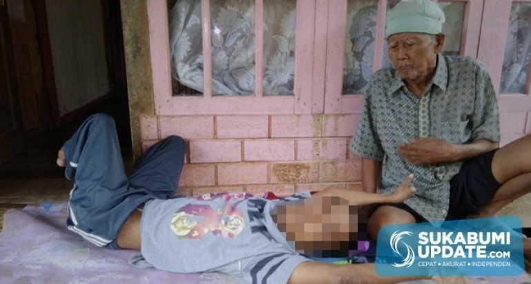 Warga Jampang Kulon Kabupaten Sukabumi Ini Dambakan Kursi Roda