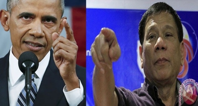 Obama Tidak Sakit Hati Atas Ucapan Duterte