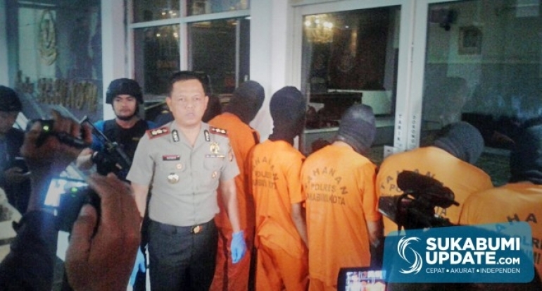 Kapolresta Sukabumi: Motif Pembunuhan Warga Tipar, Murni Rebutan Lapak Pasar Pelita