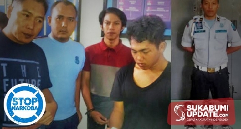 Di Celana Dalam, Pemuda Cisaat Selundupkan Narkoba ke Lapas Nyomplong Kota Sukabumi