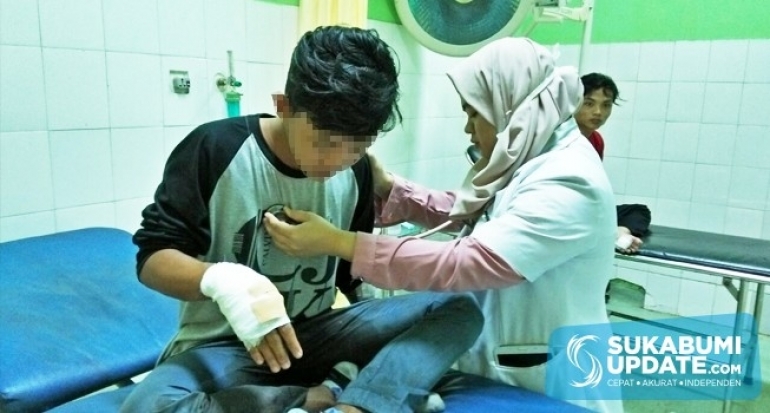 Identitas Terungkap, Polisi Kejar Terus Pelaku Penyerangan Pelajar SMK Dwi Darma Sukabumi