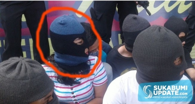 Putus Sekolah, Cewek Anggota Geng Motor di Sukabumi Ini Ngaku Doyan Nyabu