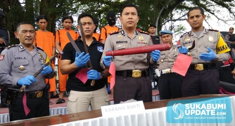 Ribut Gara-gara Saling Ejek di Dunia Maya, Lima Orang Diciduk Polres Sukabumi Kota