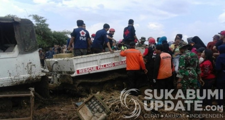 Ini Aksi Armada Multimedan Huglund di Lokasi Bencana Garut