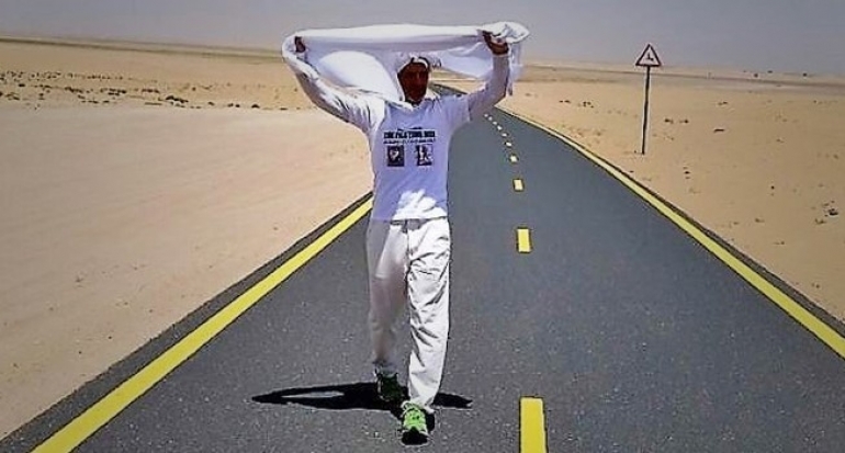 Pria Ini Berlari Sejauh 78 Kilometer Saat Puasa Ramadan