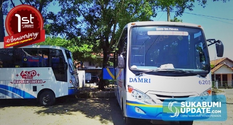 Jadwal di Warung Kopi, Minim Sosialisasi Bus Damri Sindangbarang-Tegalbuleud Kabupaten Sukabumi