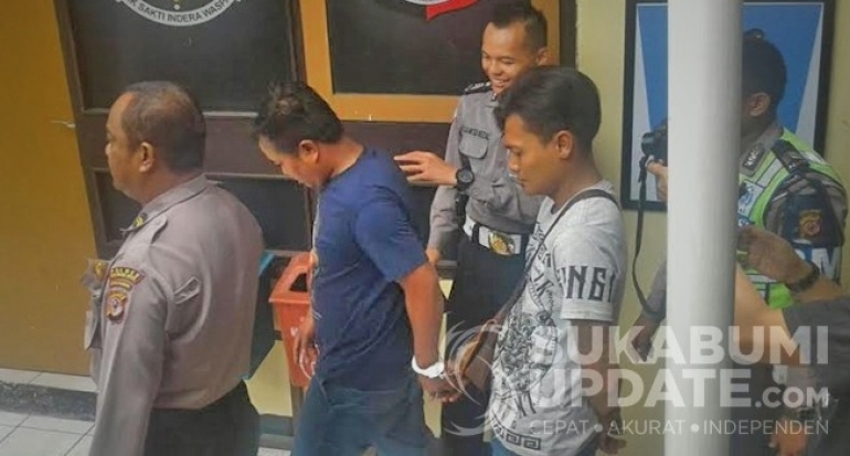 Ini Identitas Dua Pemuda yang Kabur Saat Razia Polres Sukabumi Kota